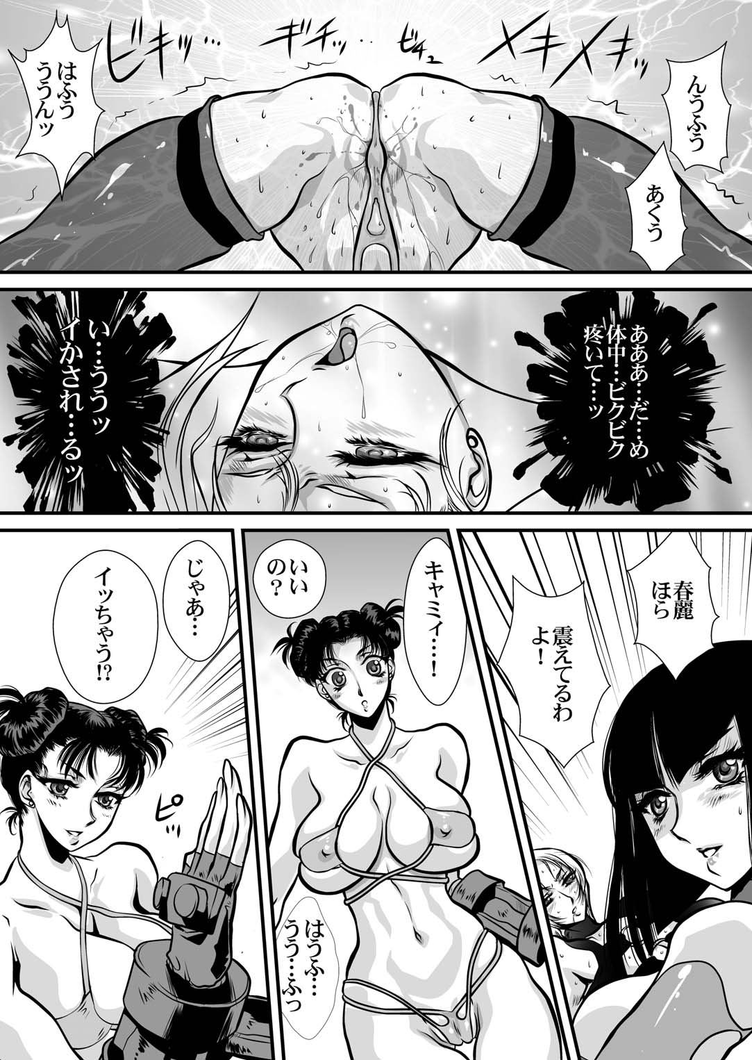 [悠理愛個人誌会 (悠理愛)] CrossFight (ストリートファイター, 鉄拳) [DL版]