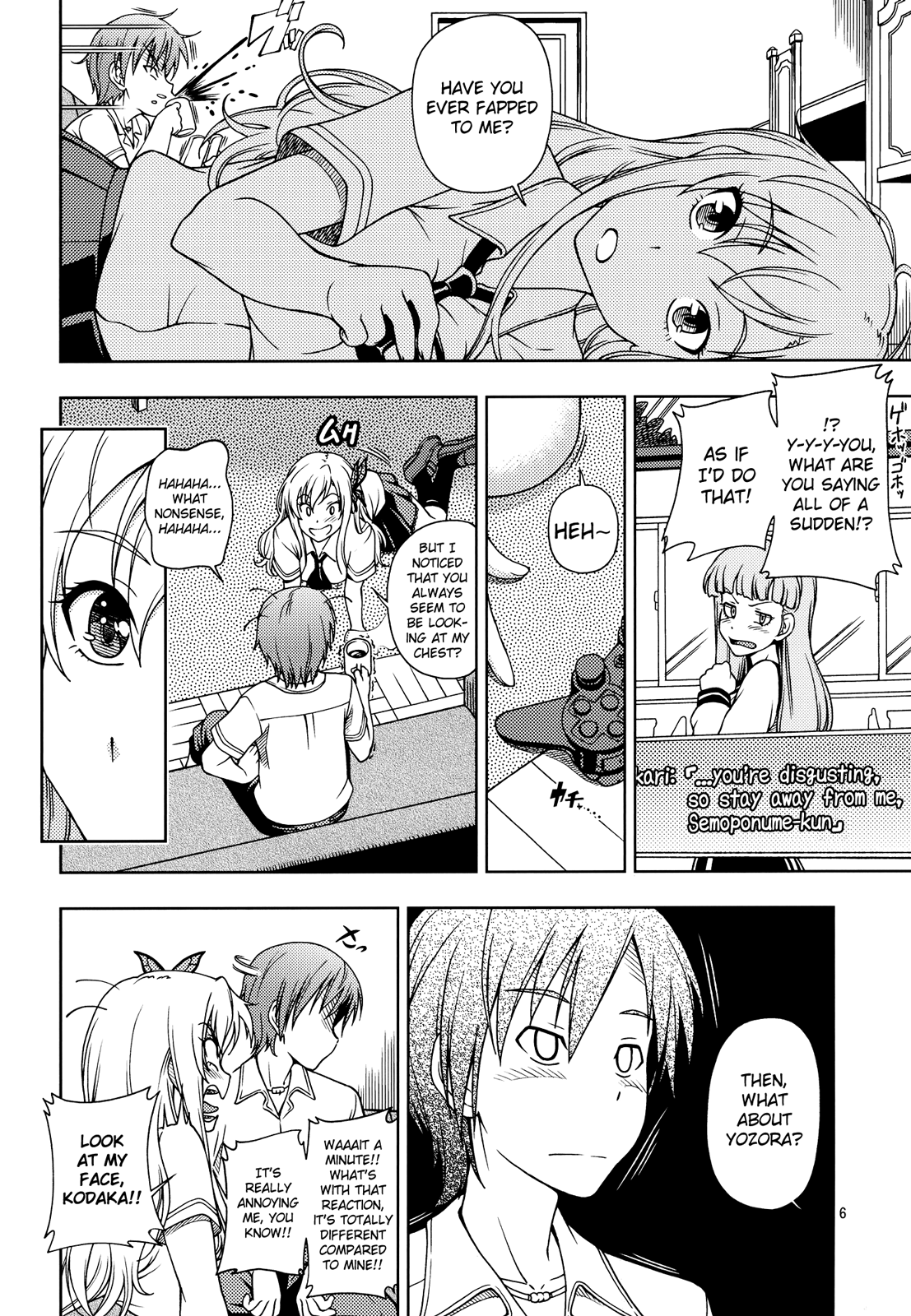 (C81) [ケンソウオガワ (フクダーダ)] おあいにくさま！ (僕は友達が少ない) [英訳]