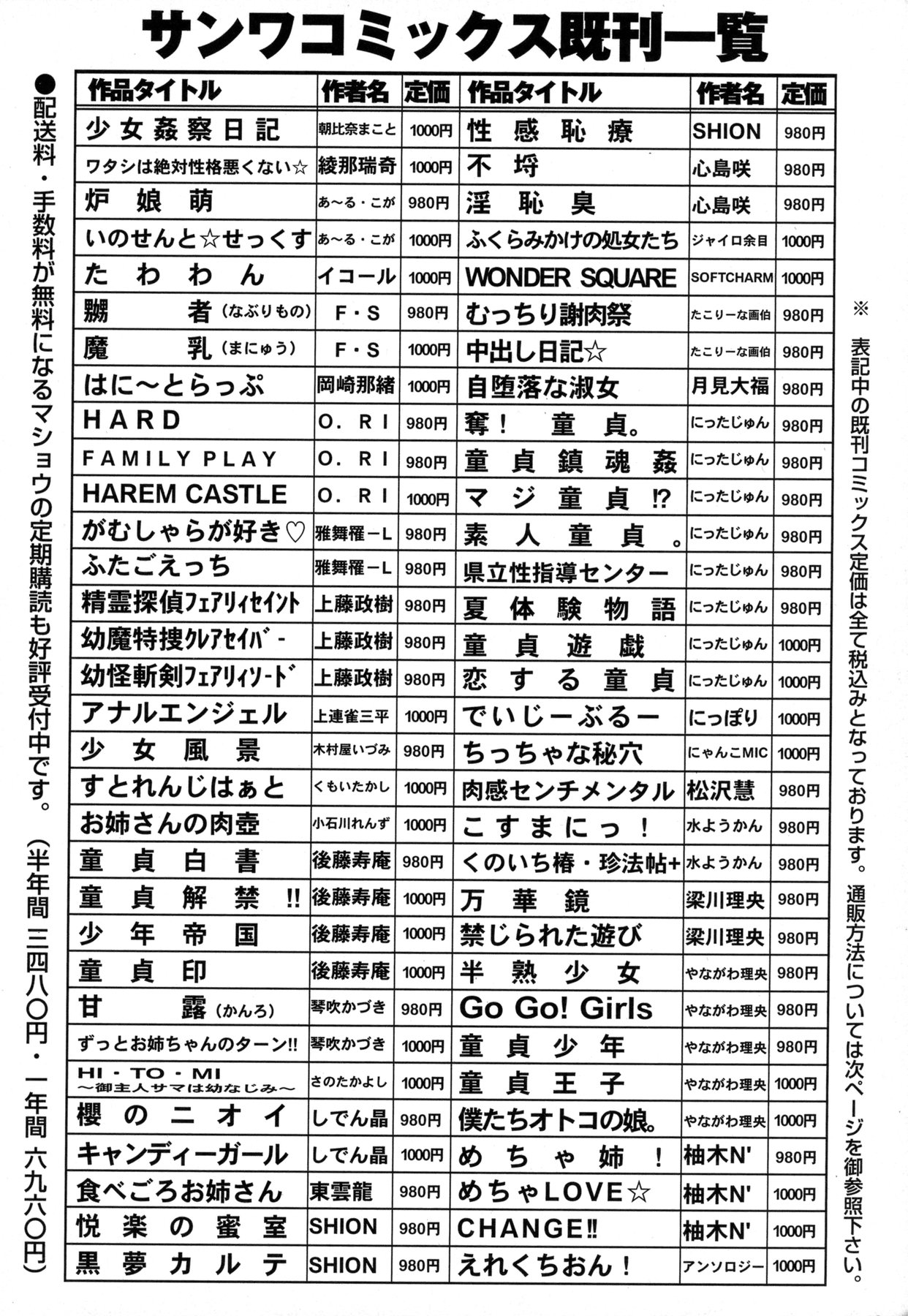 コミック・マショウ 2011年3月号