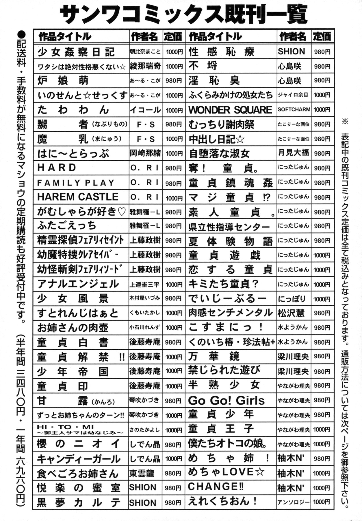 コミック・マショウ 2011年4月号