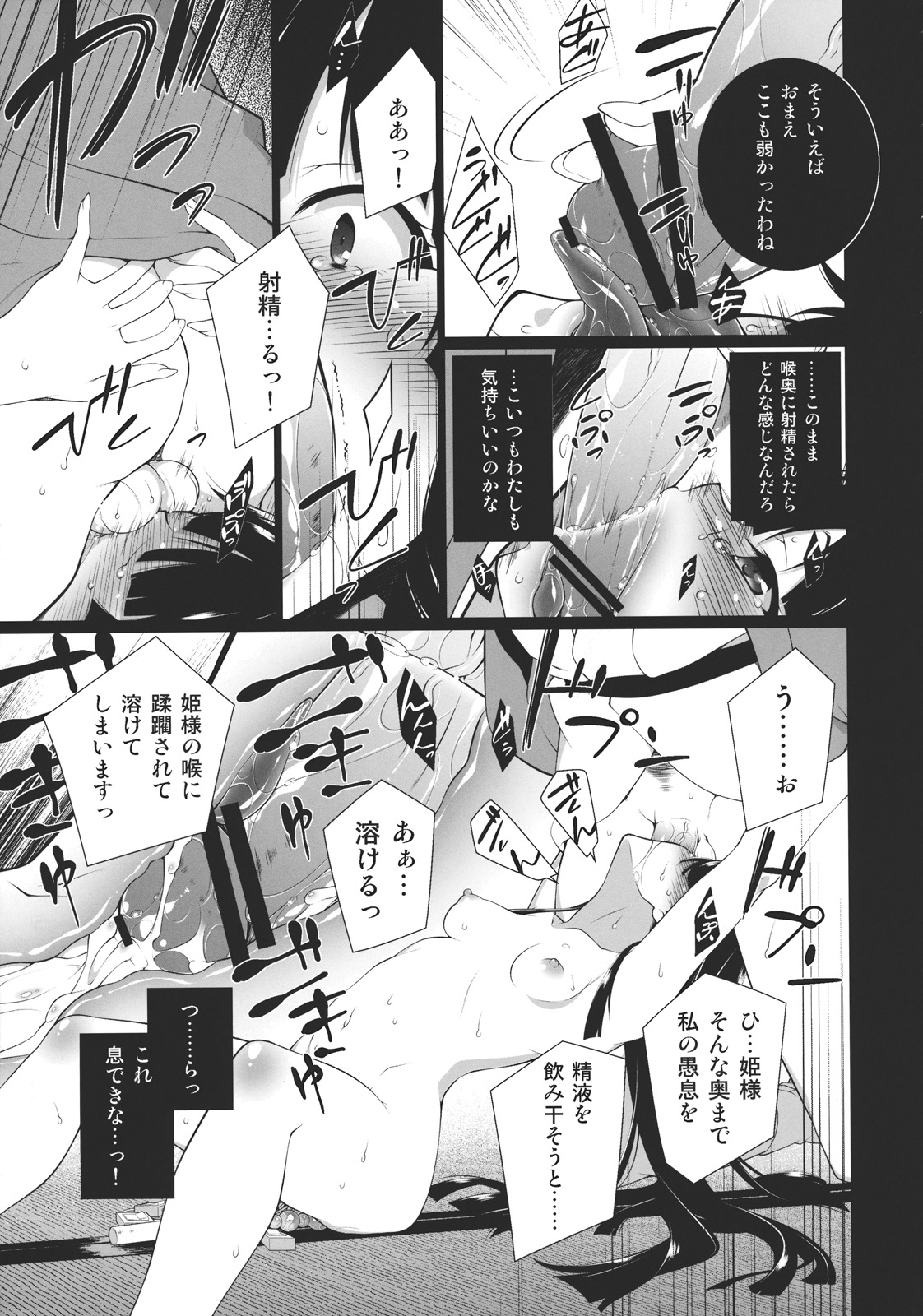 (C81) [TUKIBUTO (氷樹一世)] HI-銀の匙、黒い月 (東方Project)