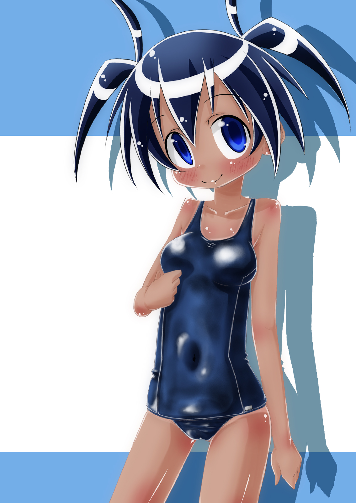 [あひる山脈] スク水な妹と!