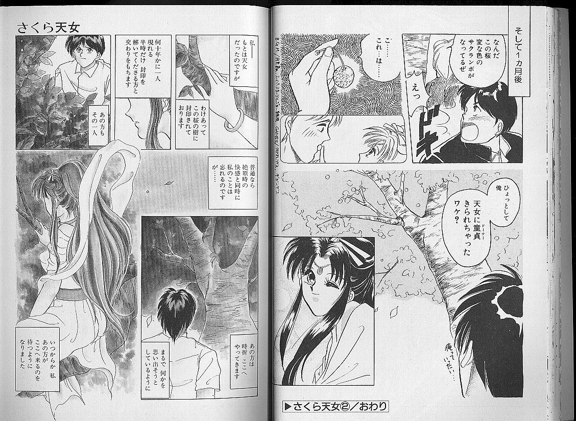 [はらさける] さくら天女