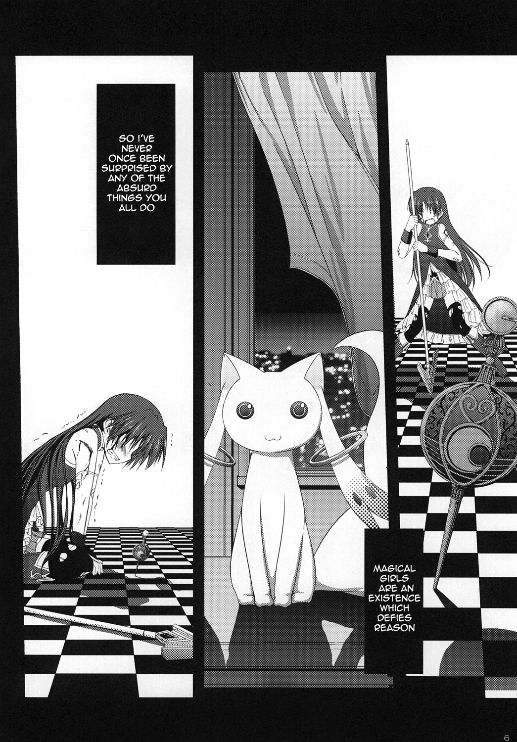 [むげん@WORKS (秋月秋名)] 2人のキョリは100m! (魔法少女まどか☆マギカ) [英訳]