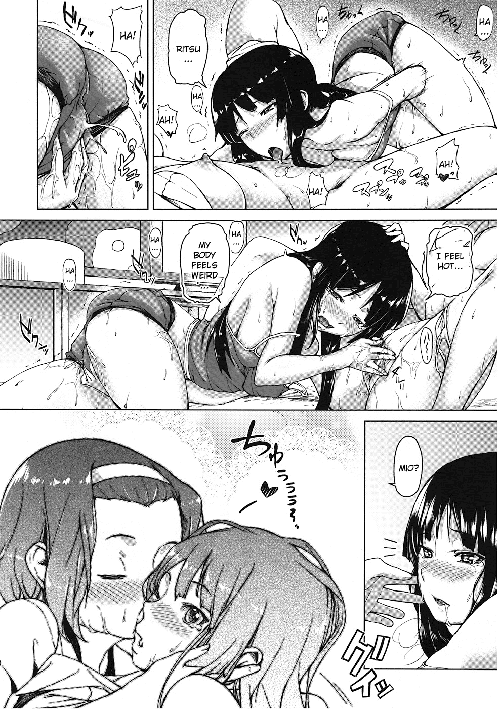 (C78) [休憩所の東 (あづま煉)] Sweet girls (けいおん！) [英訳]