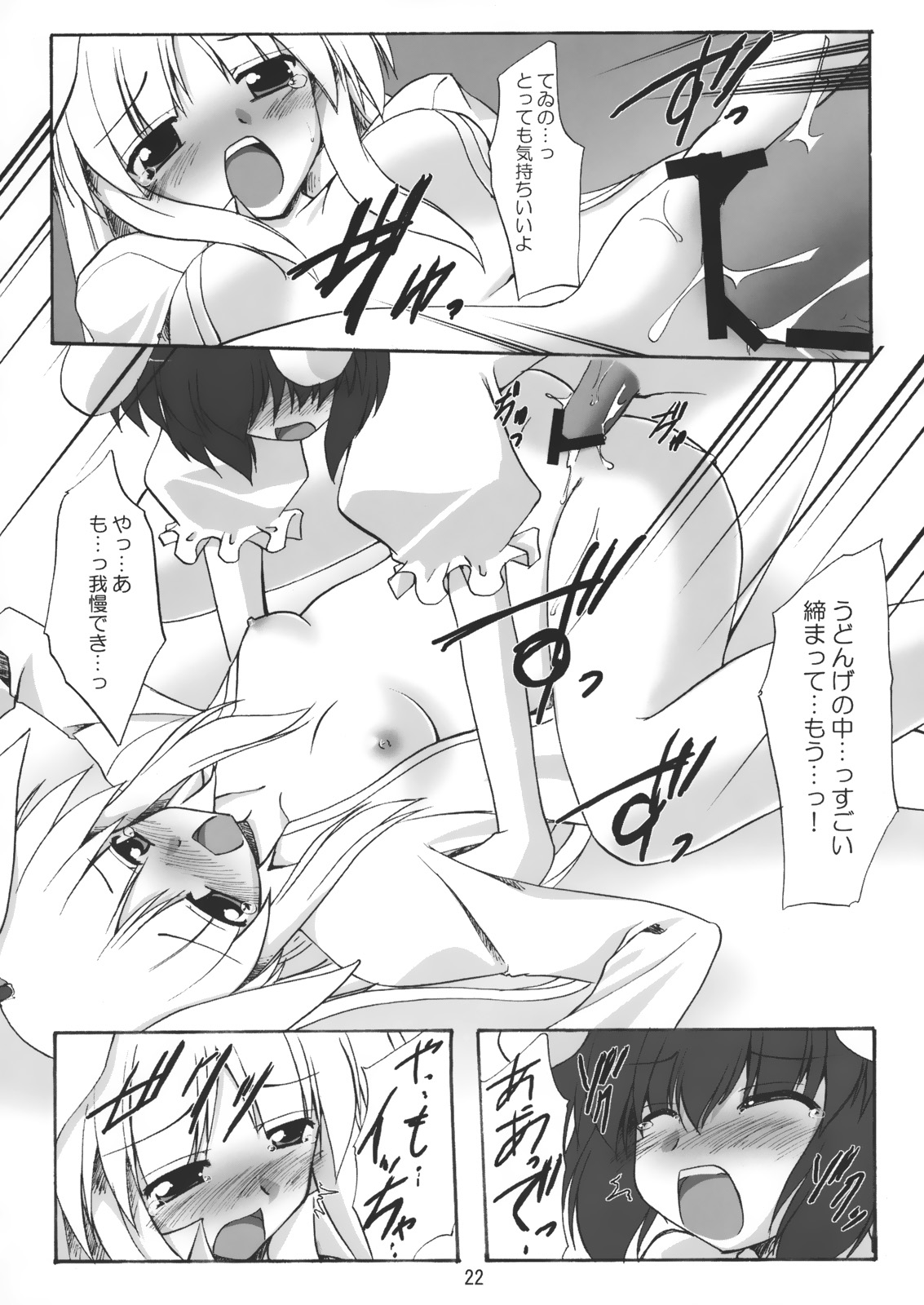 (サンクリ35) [有言実行 (ゴンざぶろー)] 月地遊兎 (東方Project)