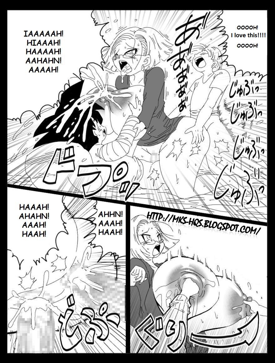 [ミラクルポンチ祭り (ばさら)] DRAGON ROAD 妄作劇場 3 (ドラゴンボールZ) [英訳]