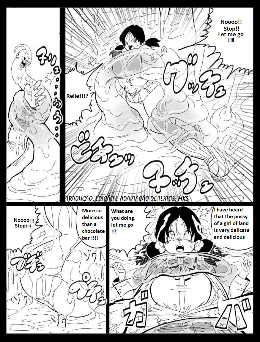 [ミラクルポンチ祭り (ばさら)] DRAGON ROAD 妄作劇場 3 (ドラゴンボールZ) [英訳]