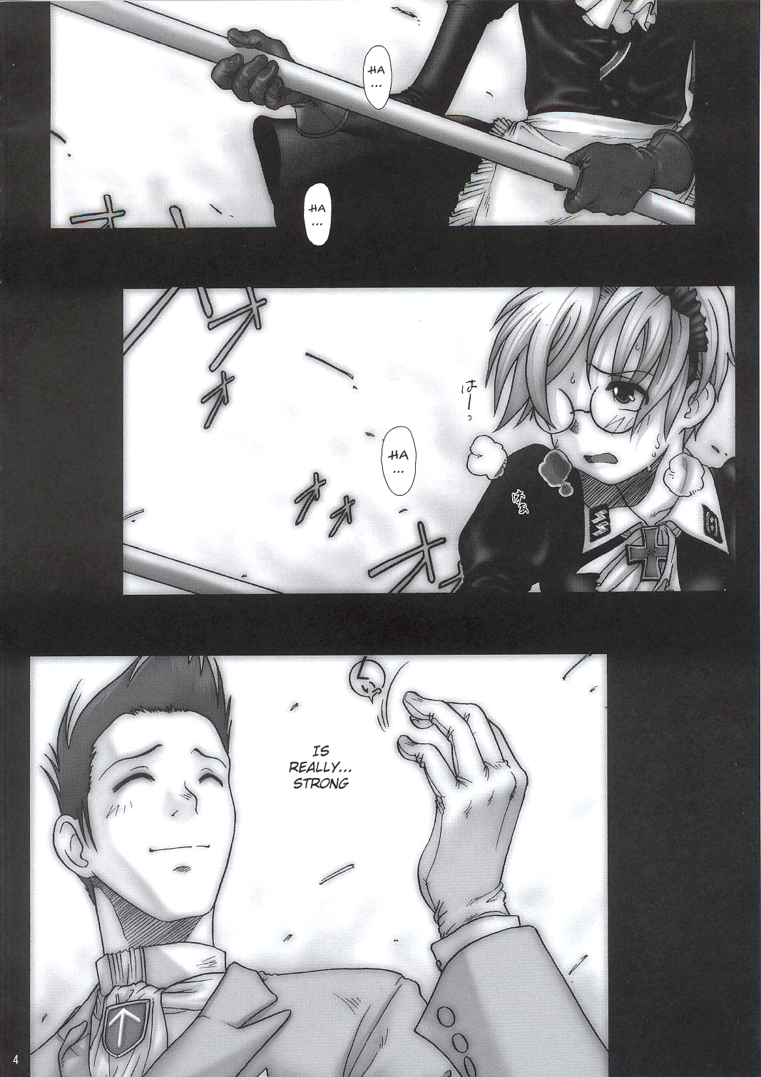 (C63) [オタクビーム (クロ、センダマン)] SS [英訳]