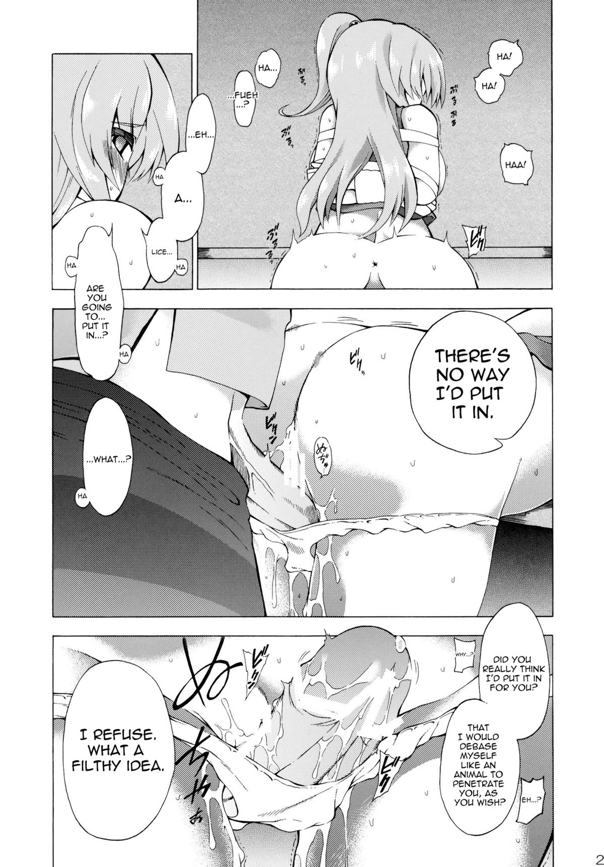 [ふあん亭 (フラリ, 米泥棒)] これで乱心★魔界神 (東方Project) [英訳]