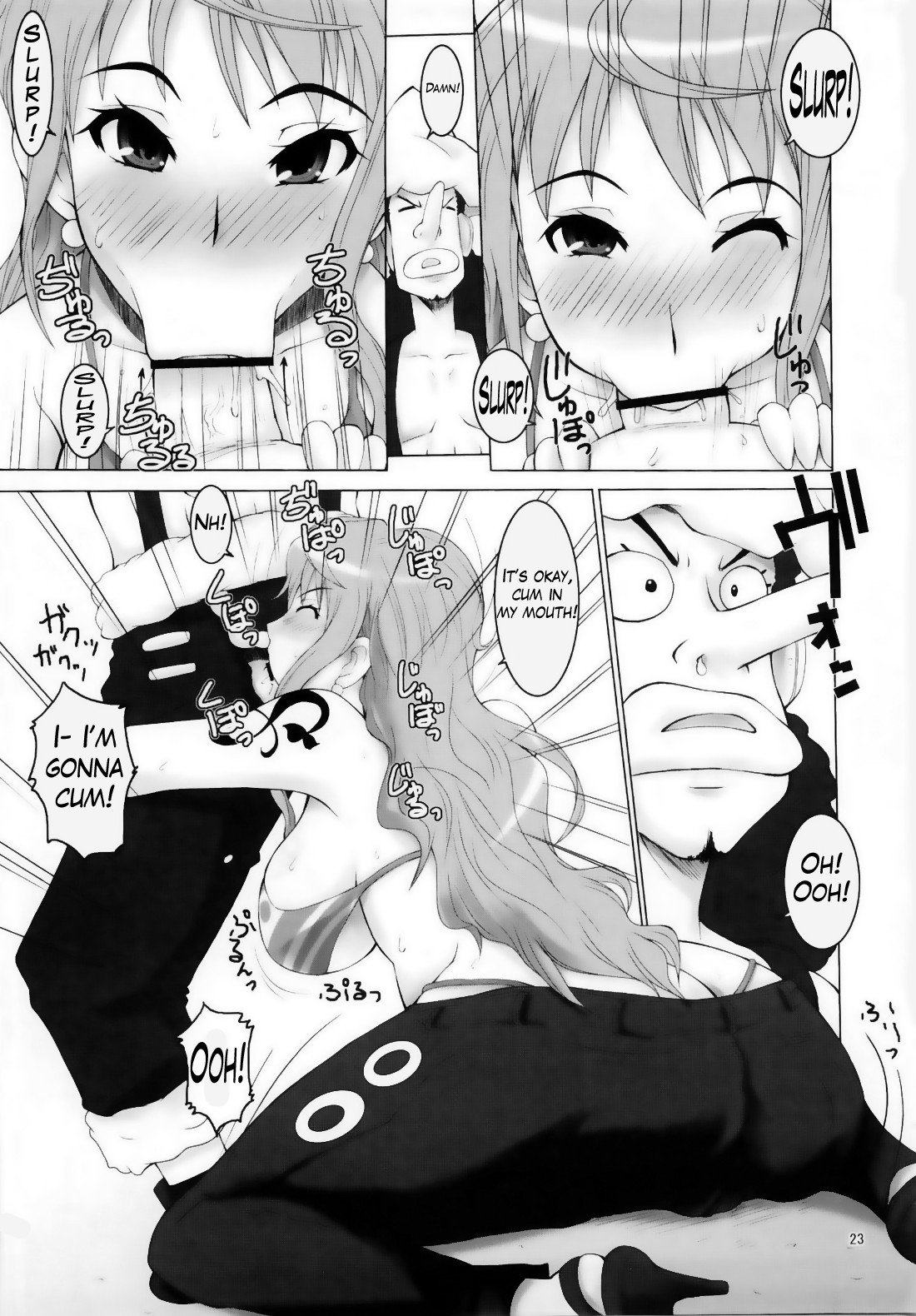 [漫画な。 (ドルタ、にしも)] LNR - Love Nami Return (ワンピース) [英訳]