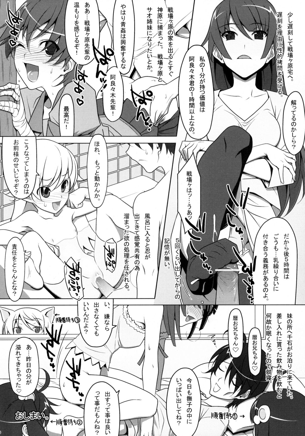 (COMIC1☆4) [AiramatnaS (さんた茉莉)] コヨミハント (化物語)