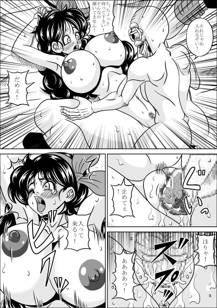 [ピラミッドハウス] 亀仙人の修行 (ドラゴンボール)