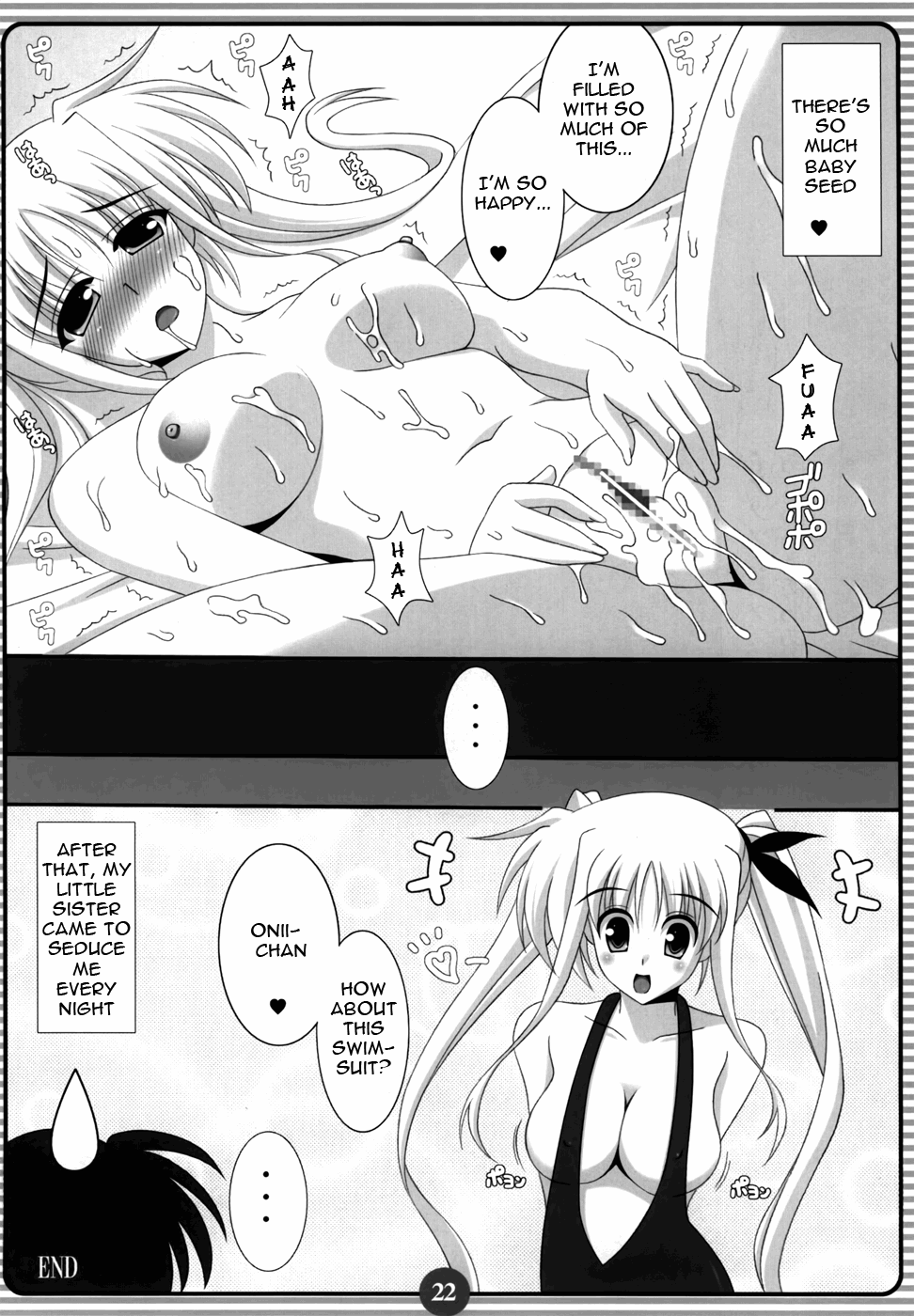 (サンクリ38) [HATENA-BOX (おだけんいち)] SISTER LOVER (魔法少女リリカルなのは) [英訳]
