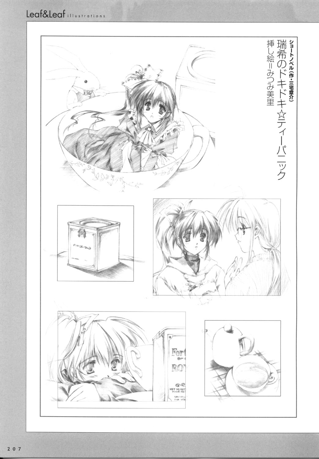 こみっくパーティー ビジュアルファンブック