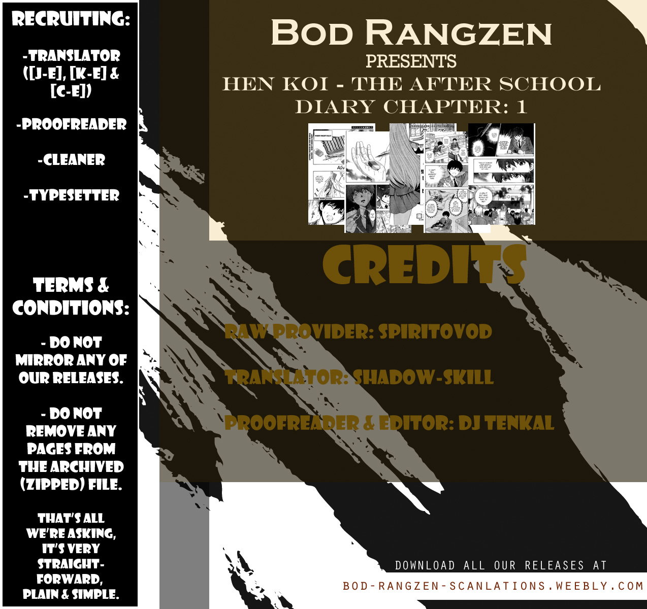 【あずまてしん】編恋-放課後日記[英語]