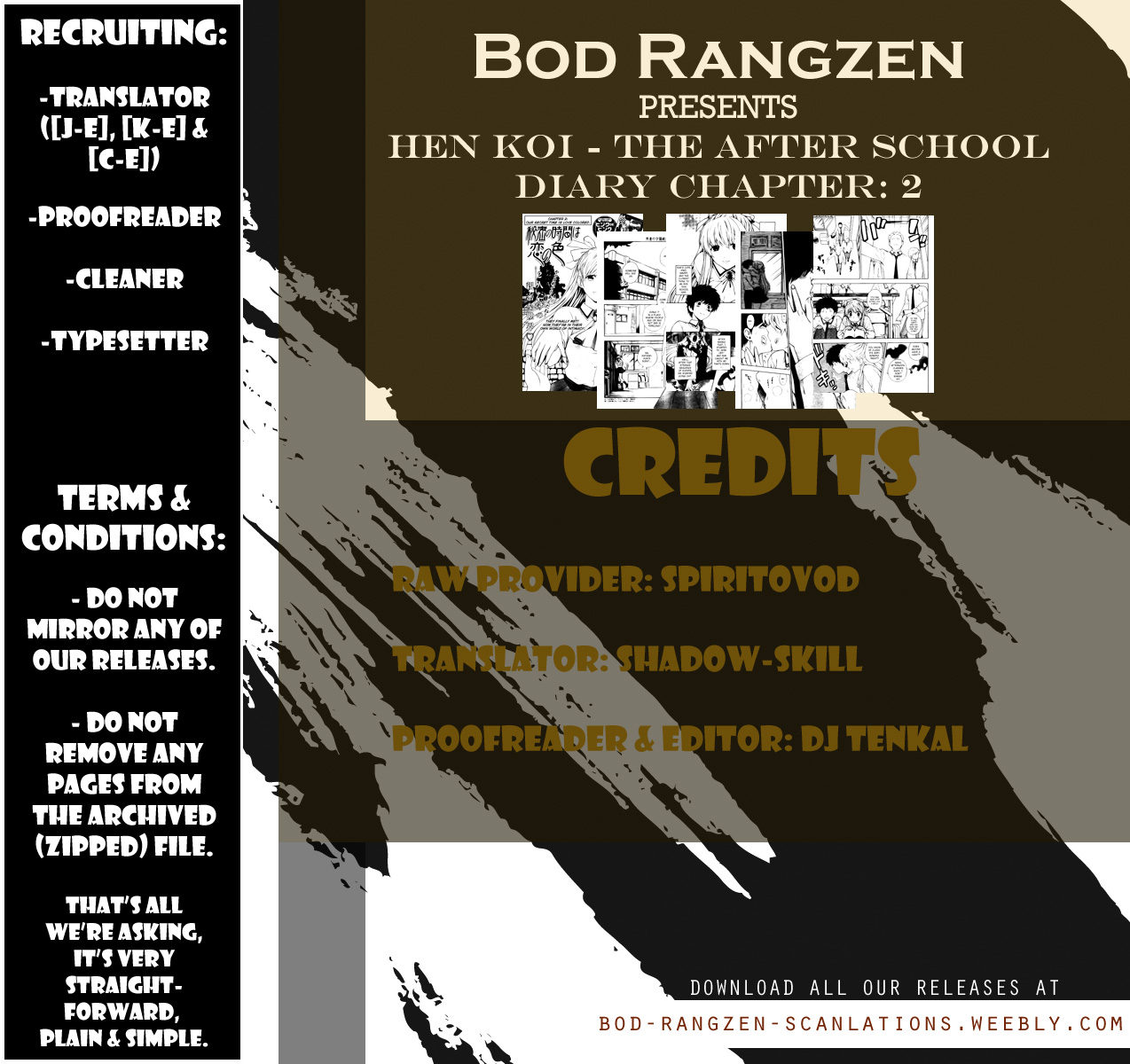 【あずまてしん】編恋-放課後日記[英語]