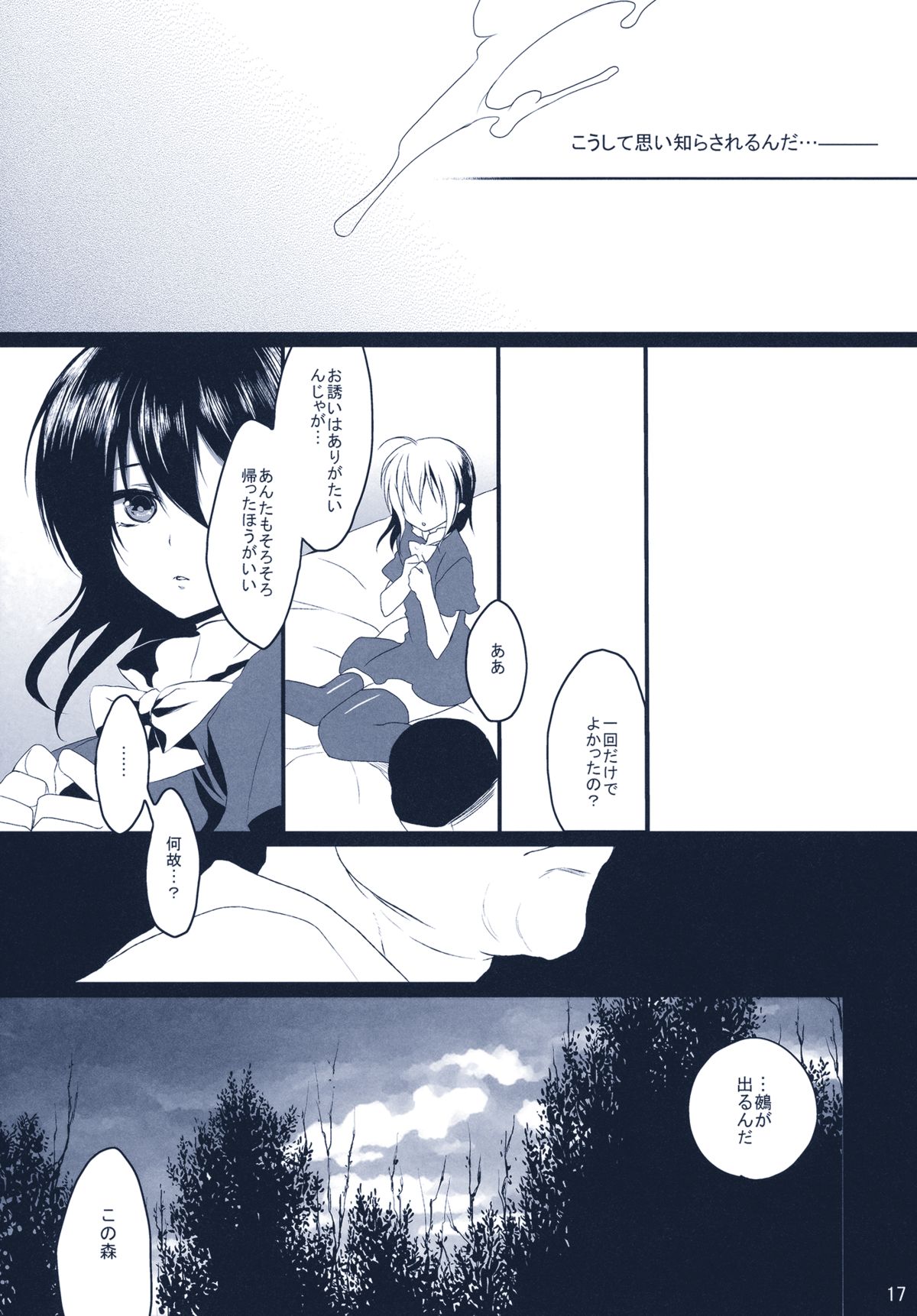 (C78) [スペルノーヴァ (雪町灯之助)] 名もなき鳥 (東方Project)