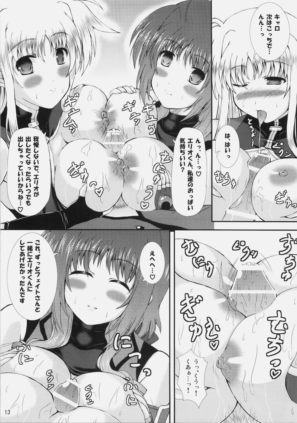 (C78) [詩ノ音堂 (双葉詩音)] はぴねす！まいふぁみり~ぶいっ (魔法少女リリカルなのは)