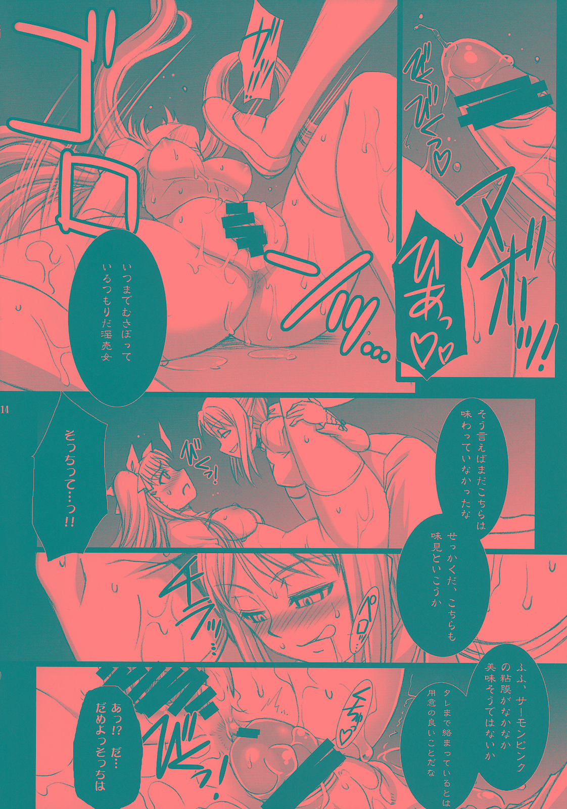 (C75) [H・B (B-RIVER)] Red Degeneration -DAY/4- (Fate/stay night)