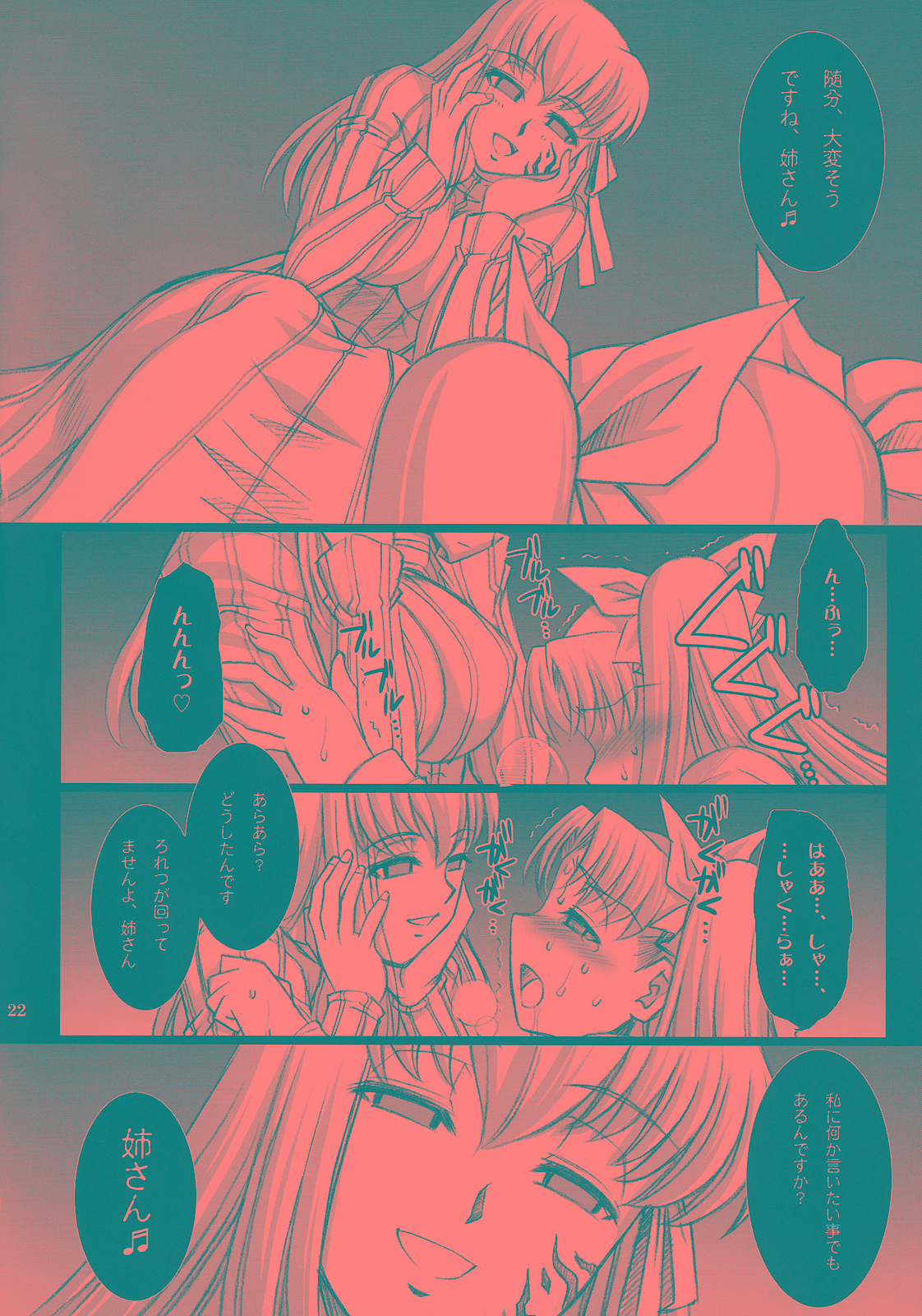 (C75) [H・B (B-RIVER)] Red Degeneration -DAY/4- (Fate/stay night)
