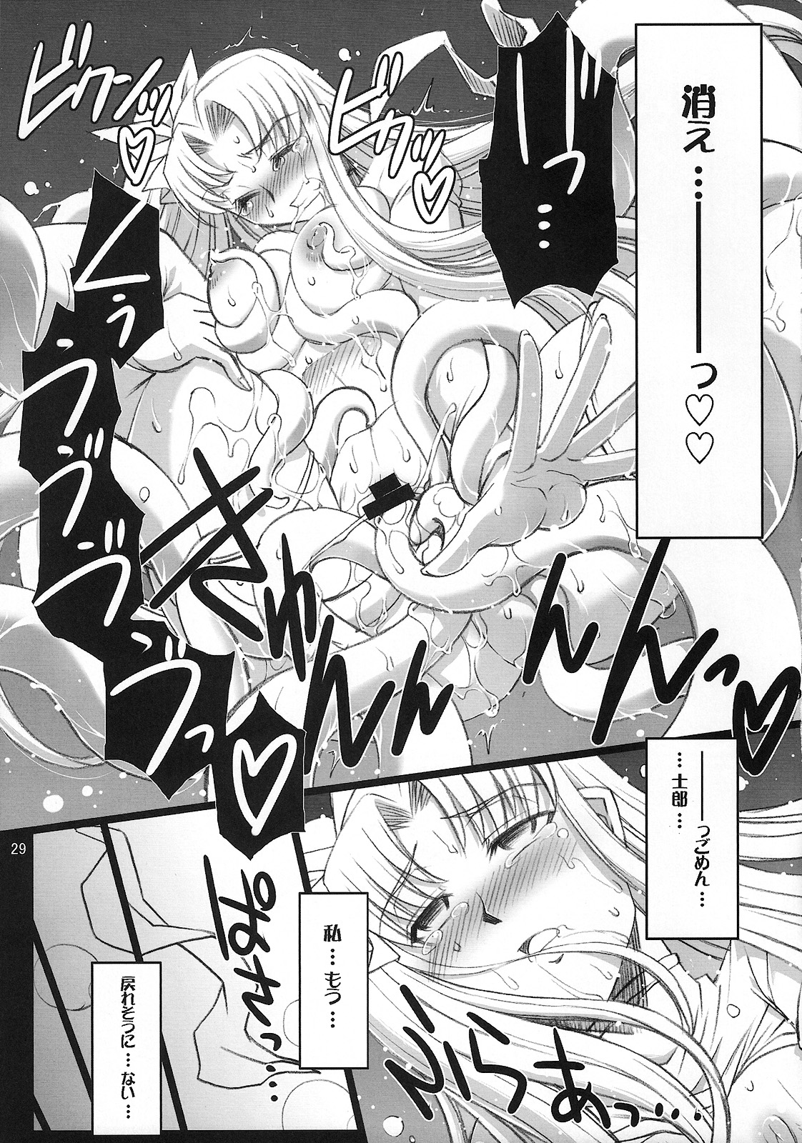 (C75) [H・B (B-RIVER)] Red Degeneration -DAY/4- (Fate/stay night)