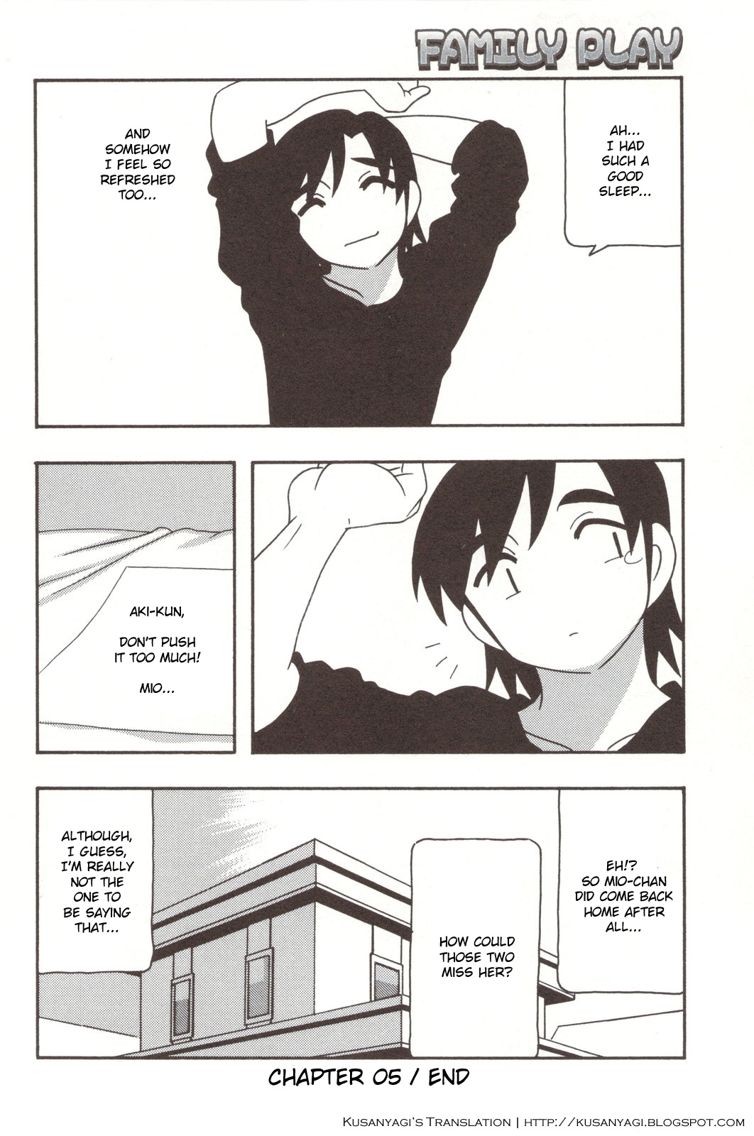 [O.RI] FAMILY PLAY [英訳]