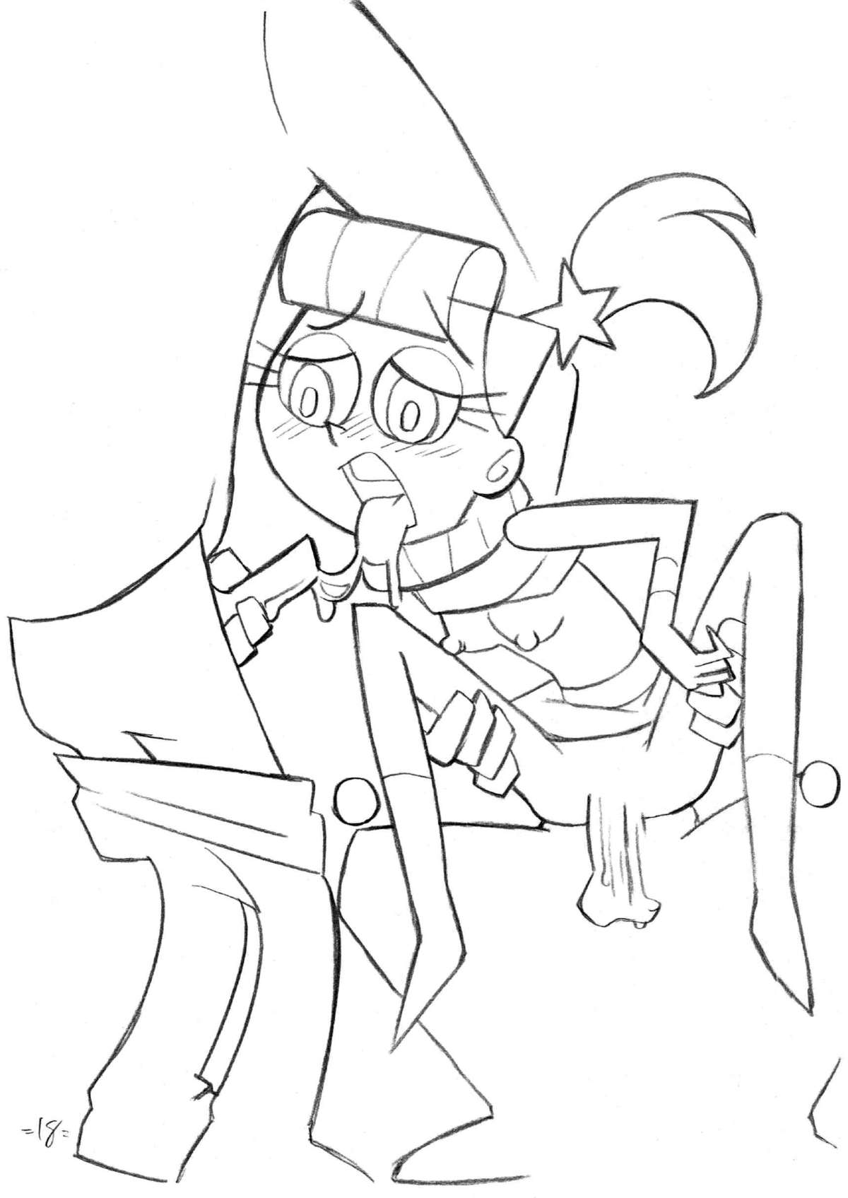 [UNION OF THE SNAKE (新田真子)] Psychosomatic Counterfeit Ex: Trixie & Veronica (Oops!フェアリーペアレンツ)