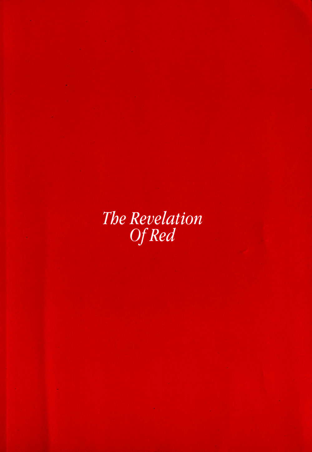 [山本夜羽] 赤の默示録