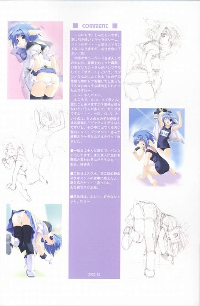 (C63) [GRAPEFRUIT (しんたろー)] ミントでポン！ (ギャラクシー☆エンジェル)