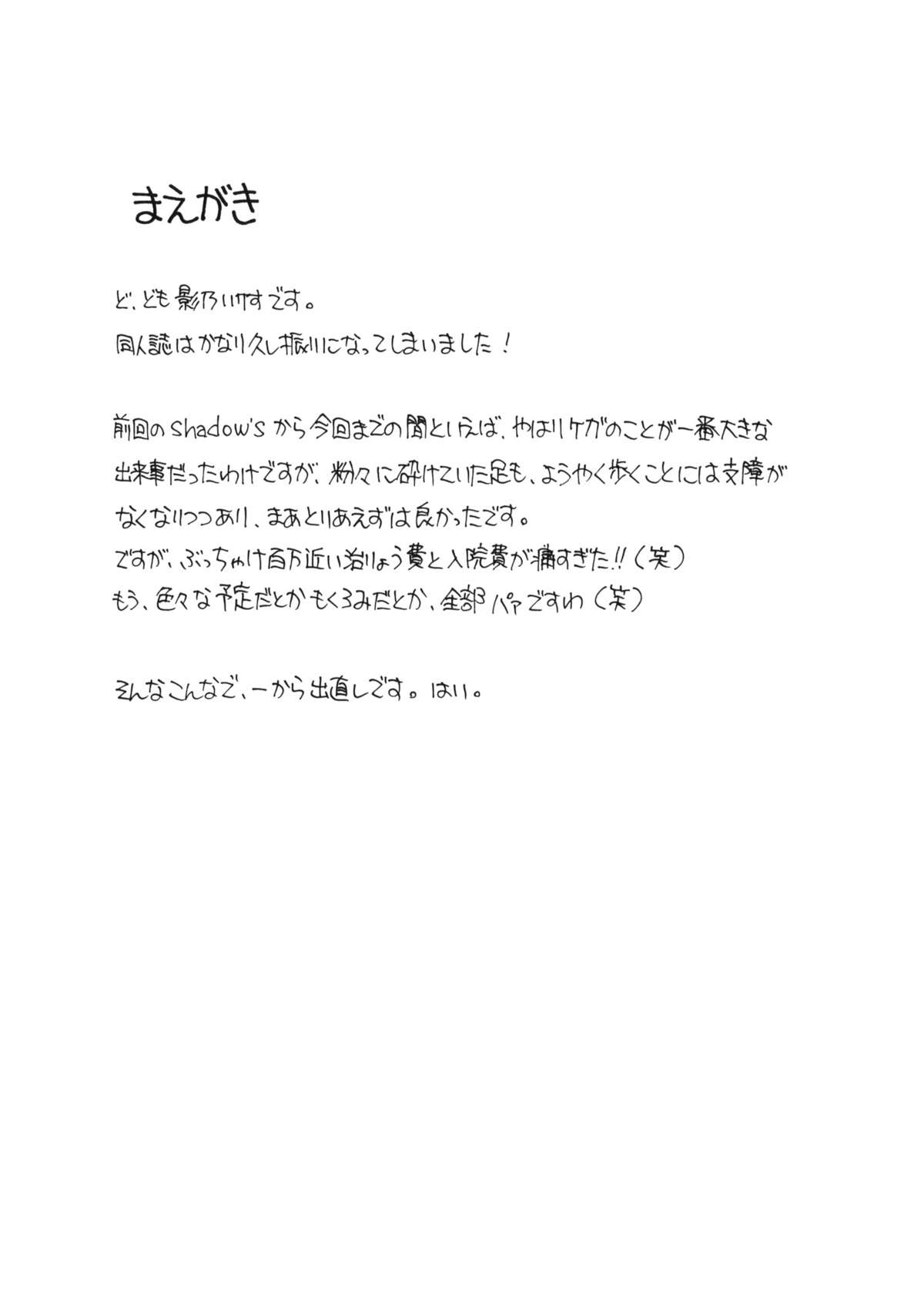 (C73) [Shadow's (影乃いりす)] Shadow's 13 (アルトネリコ)