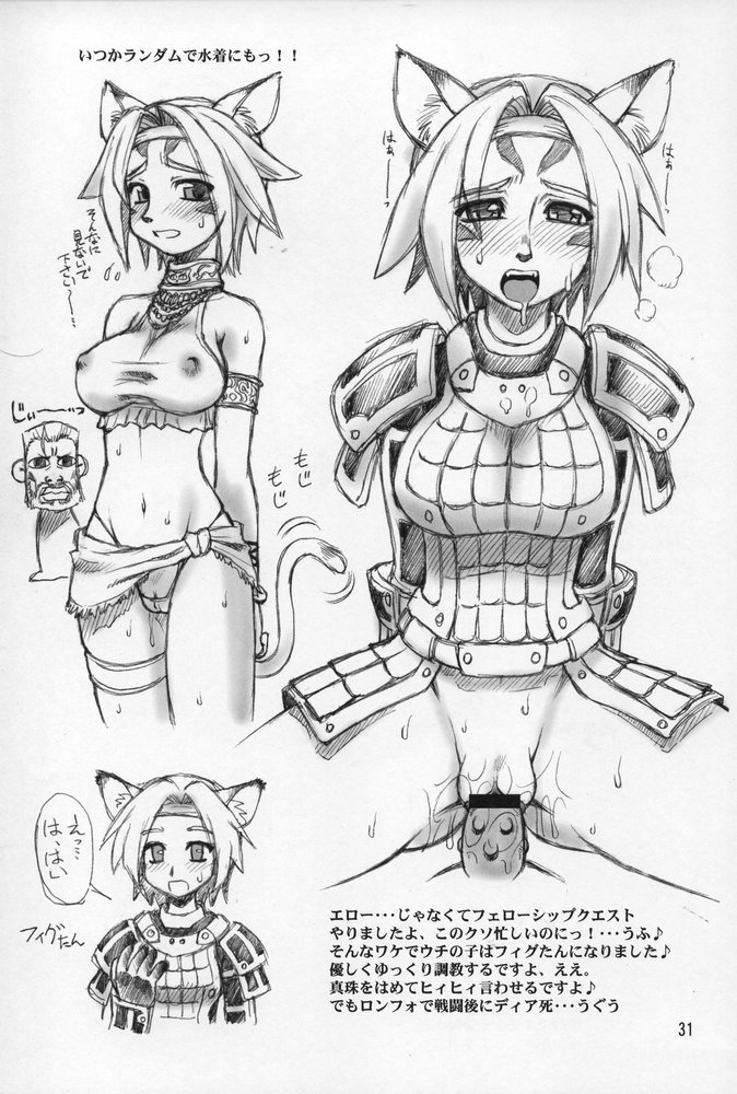 (C68) [ぢゃっからんたん (えびふらい、ねりわさび)] NEKO PANCHU (ファイナルファンタジーXI)