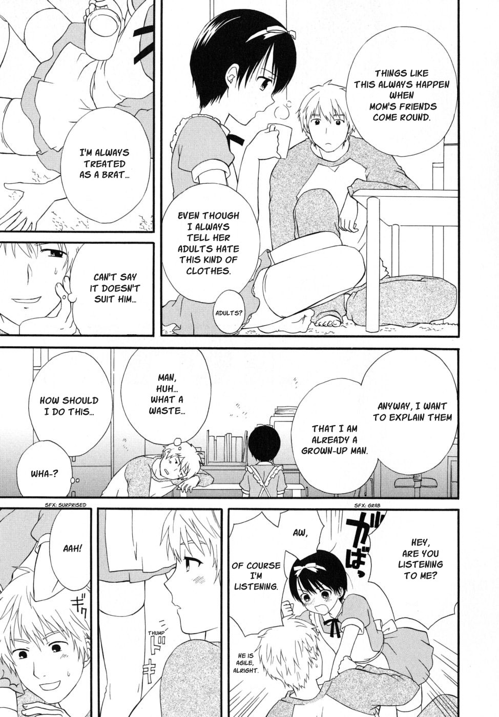 [蒔田真記] ぼくの彼氏 章1-10 [英訳]