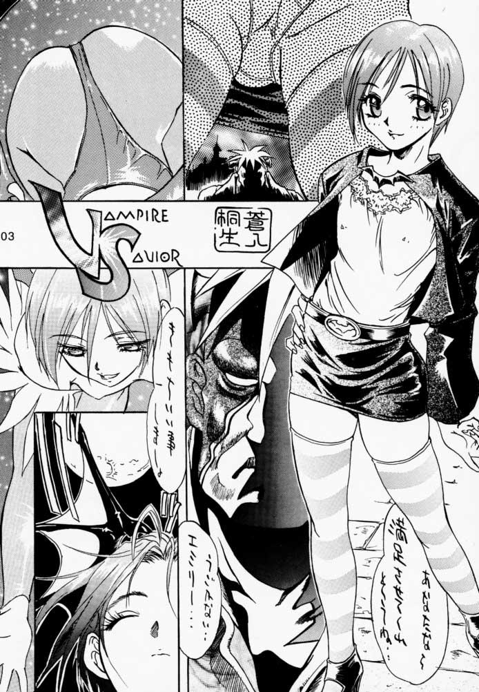 (C52) [丹下拳闘倶楽部 (よろず)] FUNKY ANIMAL THE SUPER (ヴァンパイアセイヴァー)