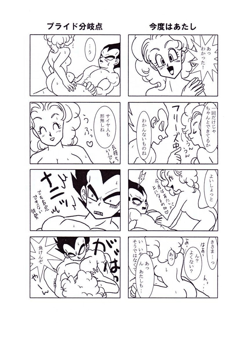 ベジータとブルマの愛（ドラゴンボール）