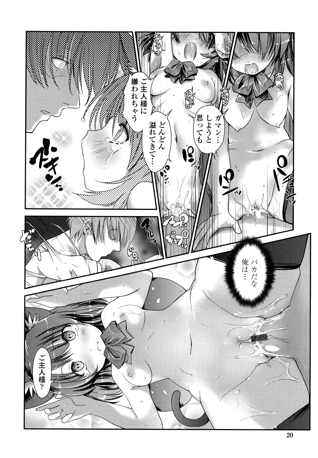 [にびなも凸面体] ネコキノと雨の町
