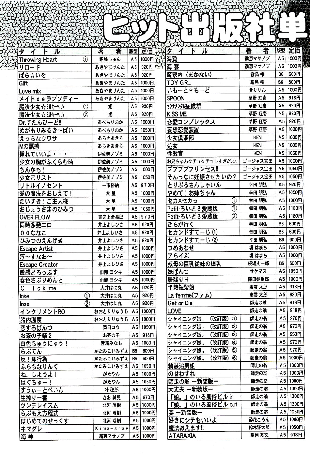 COMIC 阿吽 2009年8月号 VOL.158