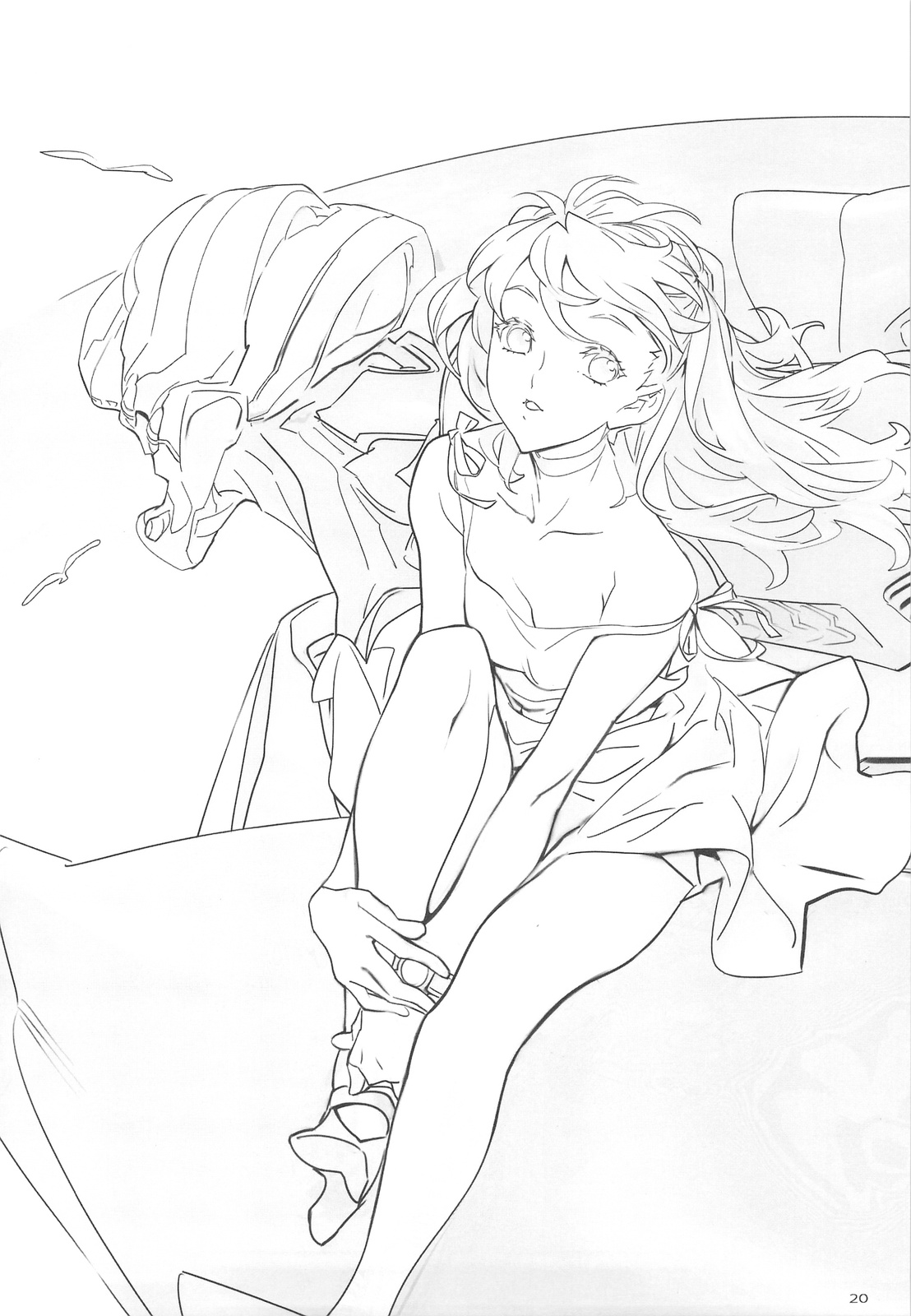 (C76) [黒いキョーダイン (西E田)] 西E田線画本3