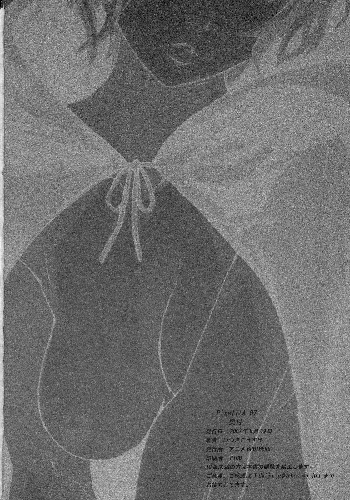 (C72) [アニメブラザーズ (いつきこうすけ)] PixelitA 07