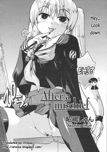 [昭嶋しゅん] After a mischief (コミックゼロエクス Vol.02 2008年2月号) [英訳]