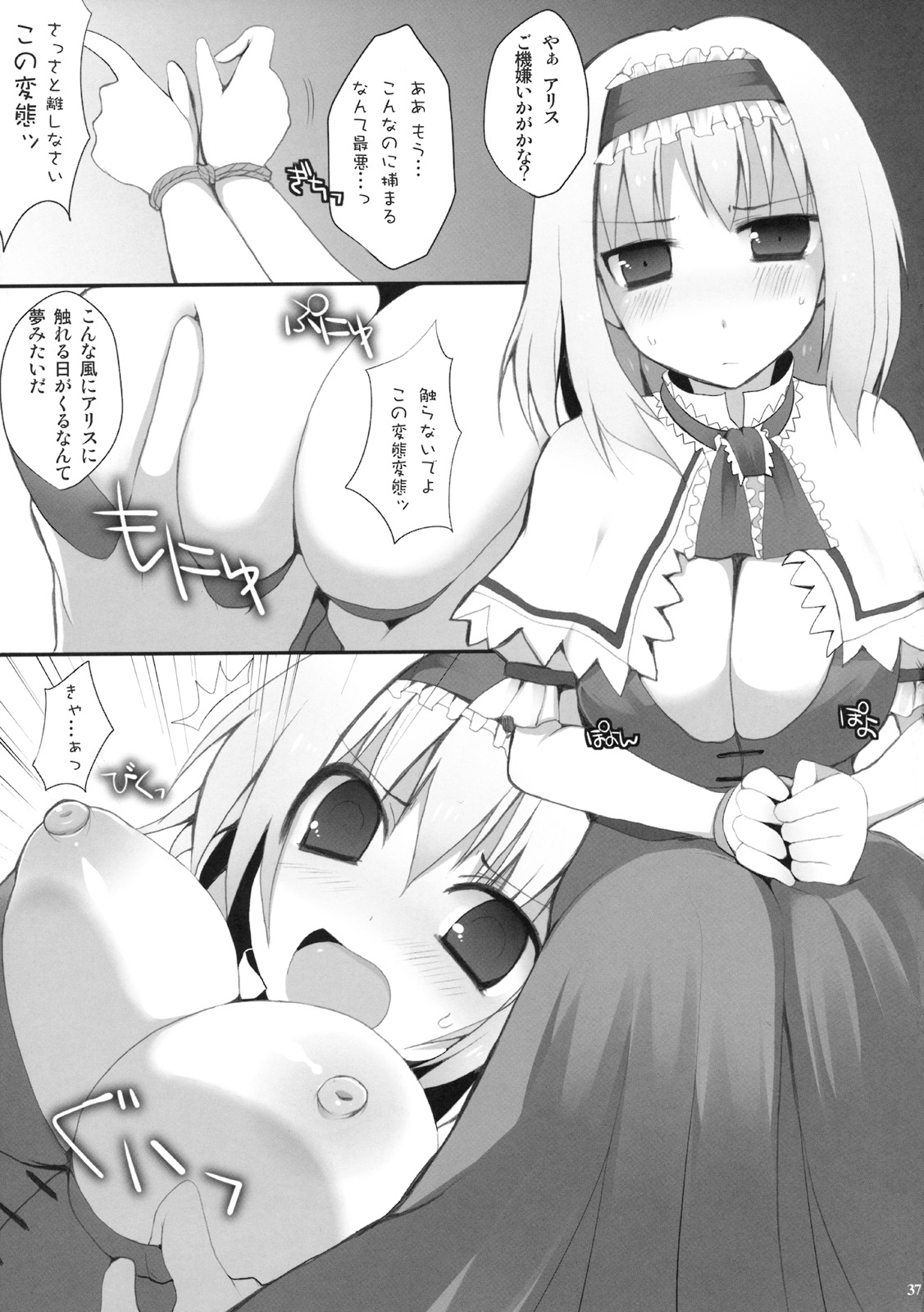 (例大祭6) [おっぱいぶらざーず (よろず)] アリスいじり合同誌 七色操り人形 (東方Project)