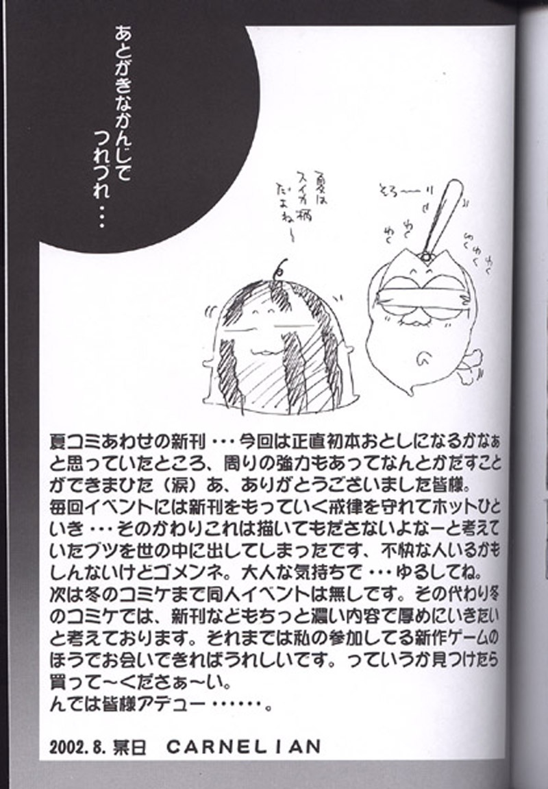 (C62) [CARNELIAN (CARNELIAN)] 月落葉 其の三 (顔のない月)