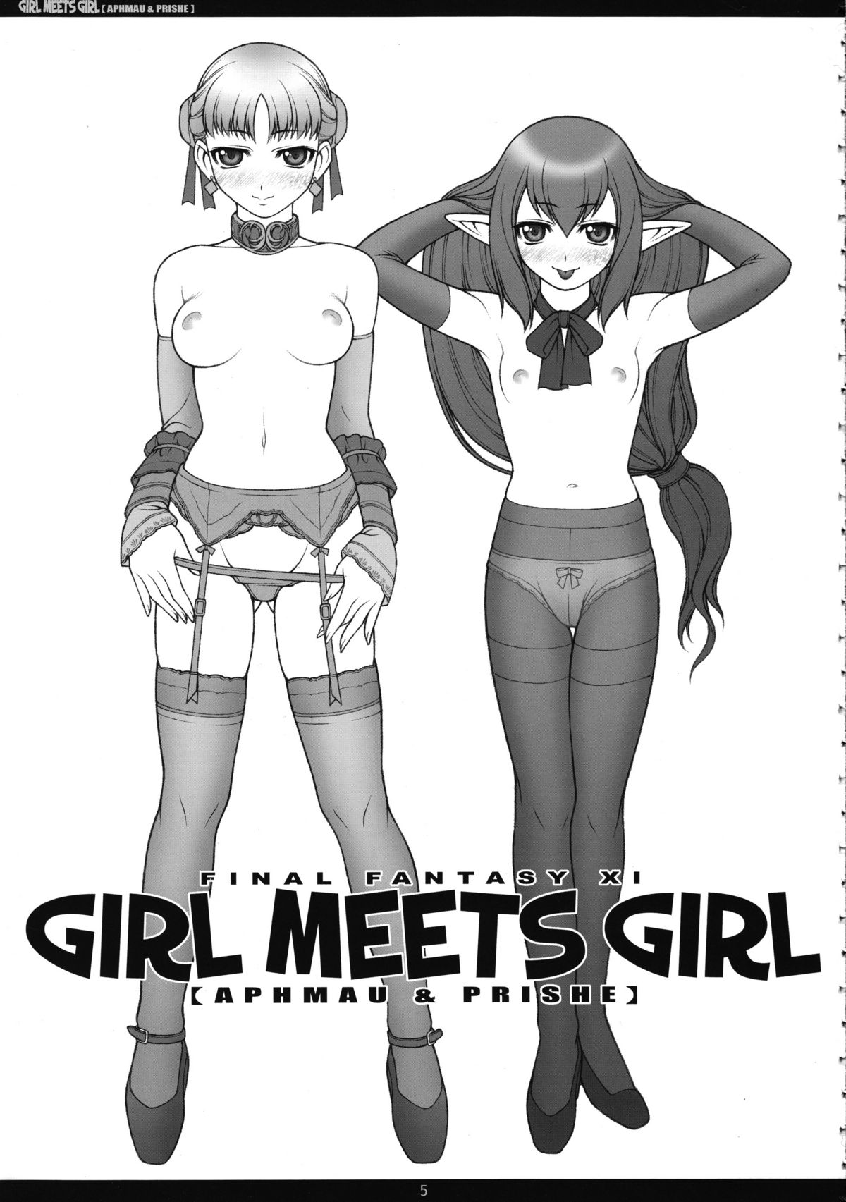 (C73) [ファントムクロス (宮城靖朋)] GIRL MEETS GIRL (ファイナルファンタジー XI)