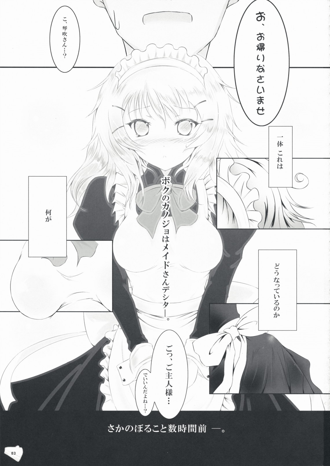 (C75) [Dream Halls! (綴り)] 暴走少女と愚鈍な恋人 (文学少女)