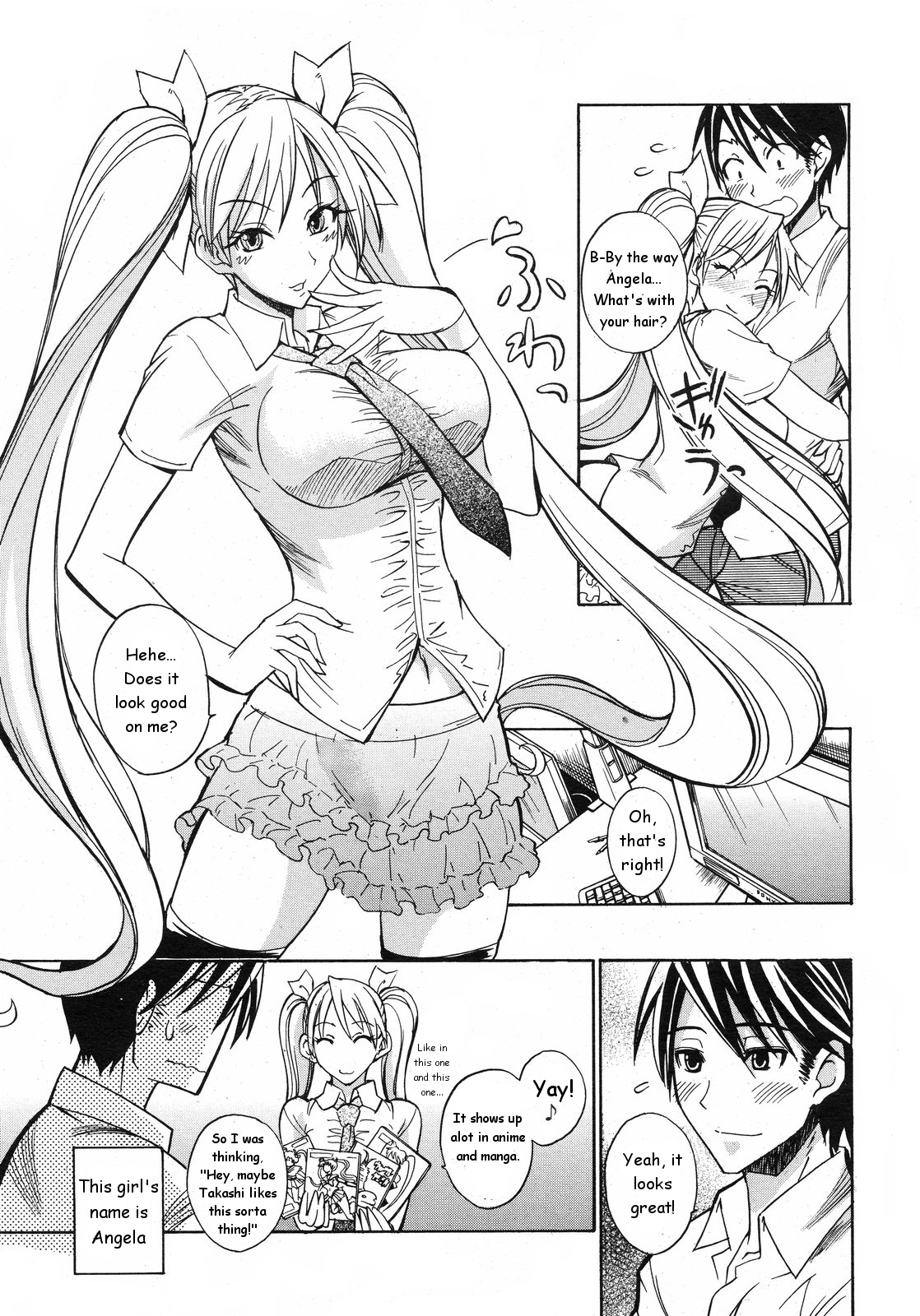 [isao] いたずら髪の娘 (コミックゼロエクス Vol.13 2009年1月号) [英訳]