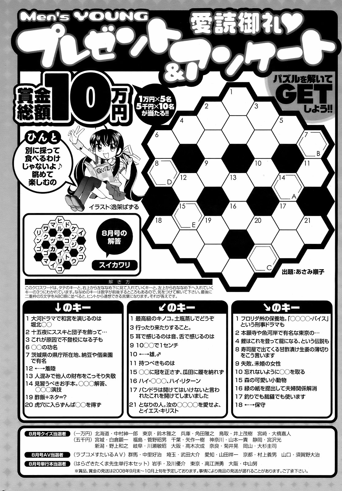 メンズヤング 2008年10月号