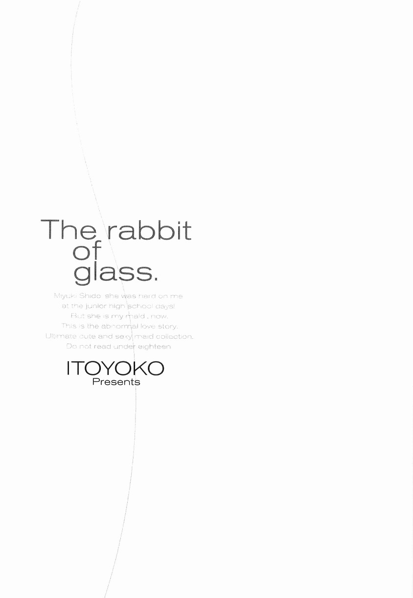 [ITOYOKO] 硝子のうさぎ