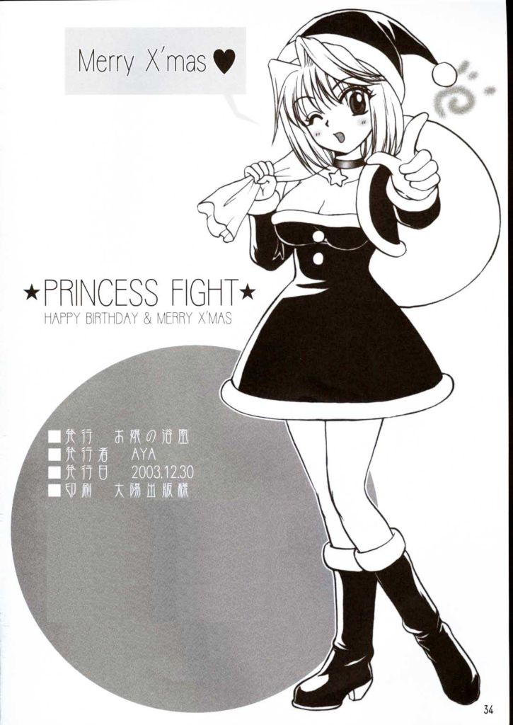 (C65) [お嬢の浴室 (AYA)] PRINCESS FIGHT HAPPY BIRTHDAY & MERRY X'MAS (月姫)