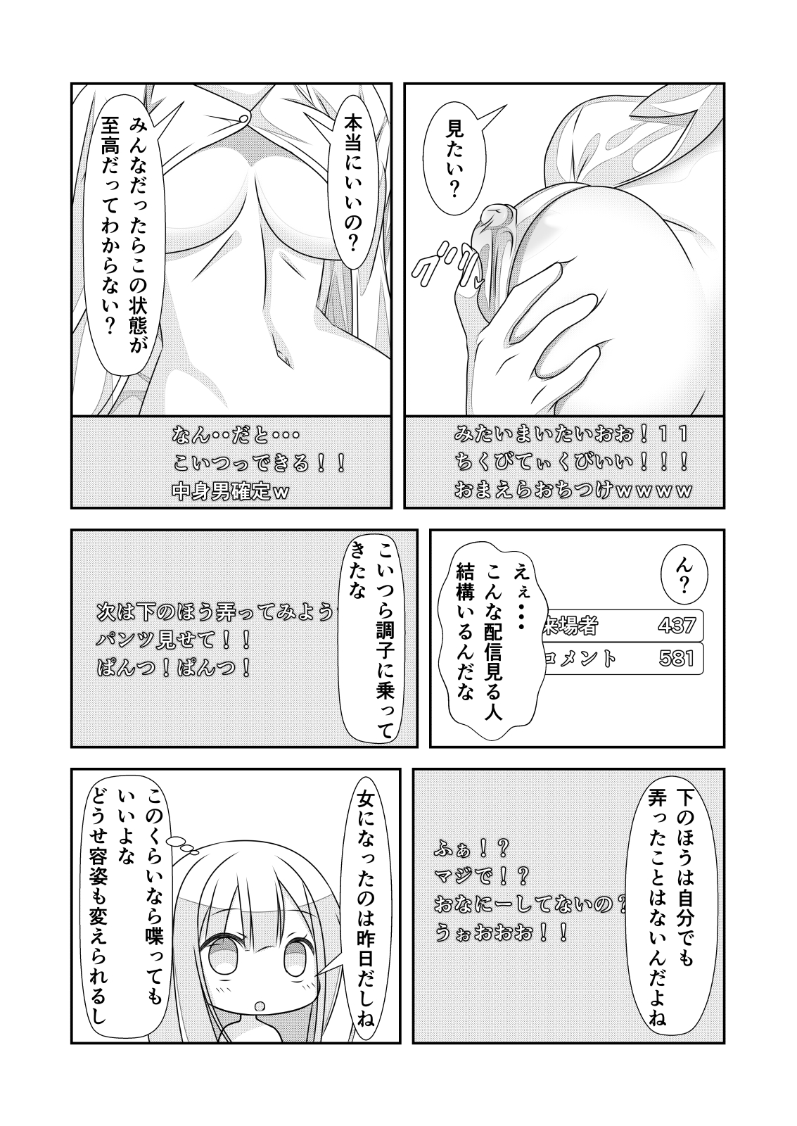 [なかよShiこよShi (なかよShi)] 女体化チートが想像以上に万能すぎた その2