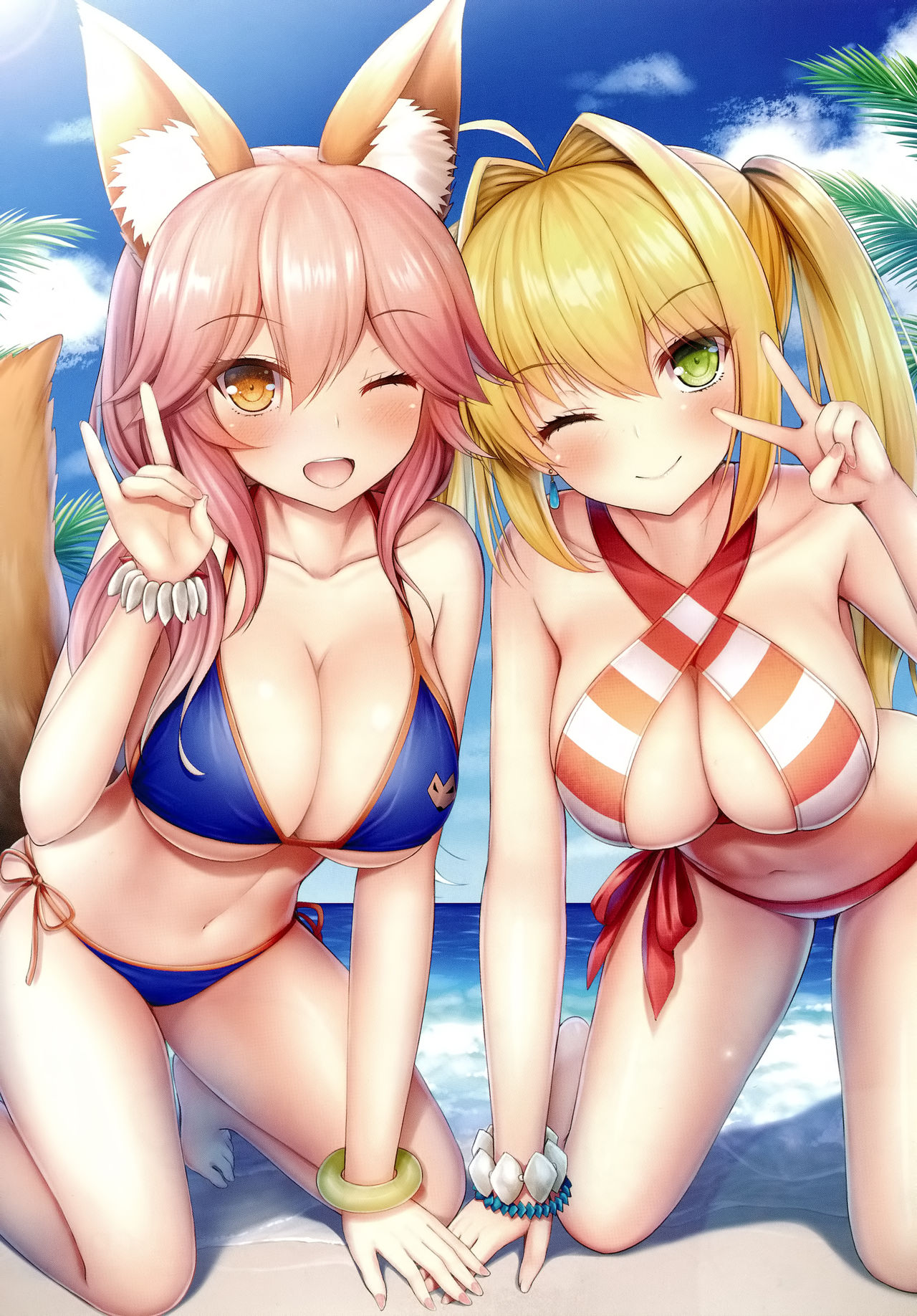 (C94) [たいけん部! (大気KEN)] 水着サーヴァントとドキドキビーチ (Fate/Grand Order)